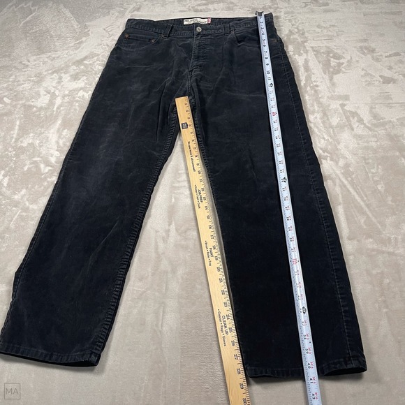 Levi's Men's 559 Relaxed Straight Pants Corduroy Casual 36x30 Black - Picture 5 of 8
